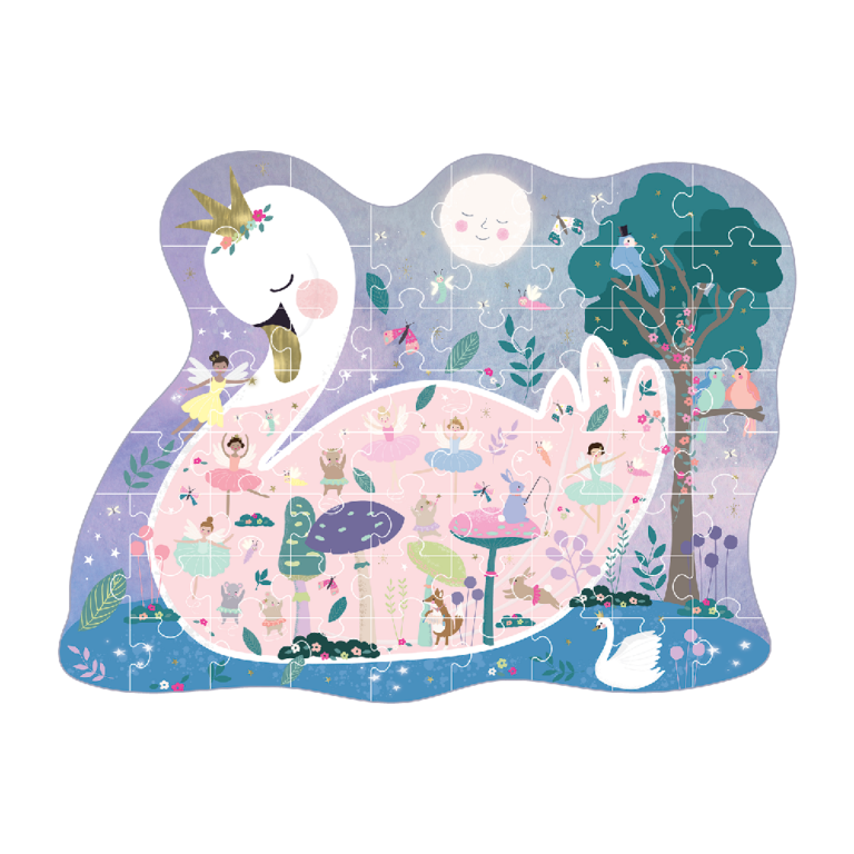 Floss & Rock - Puslespil i Facon 60 Stk. - Enchanted