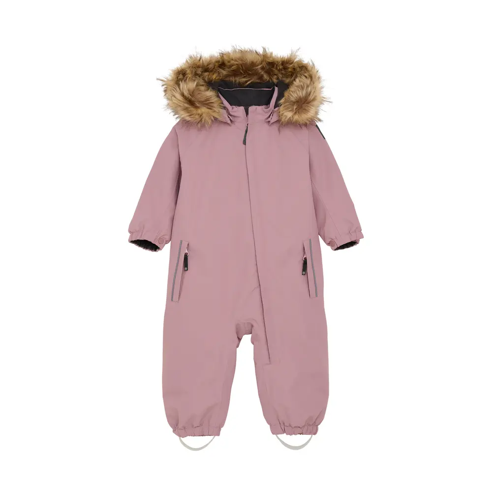 Flyverdragt m. Fake Fur - 4200 - 80
