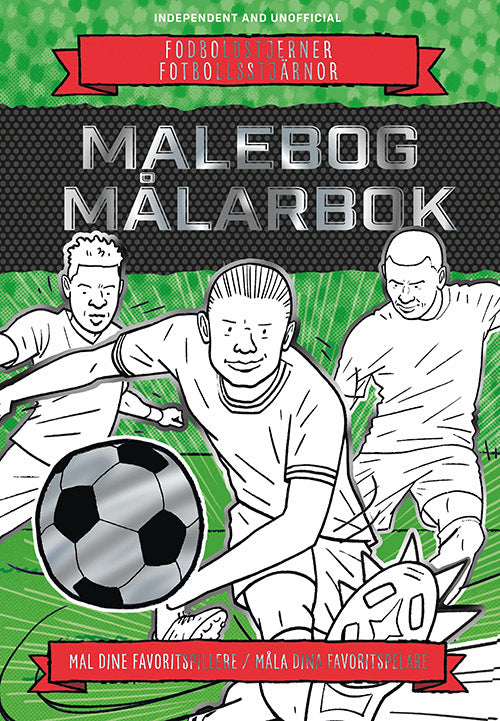 Fodboldstjerner - Deluxe malebog Fodboldstjerner - Deluxe malebog