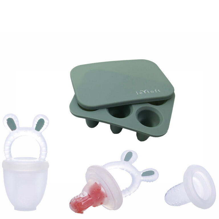 Frugtsut Med Mini Fryseform - Smokey Green