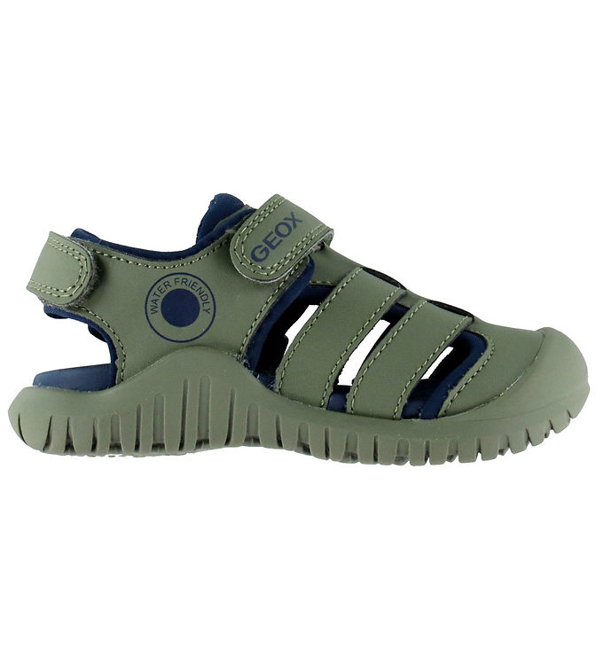 Geox Sandaler - J S. Fusbetto Pro - Sage/Navy