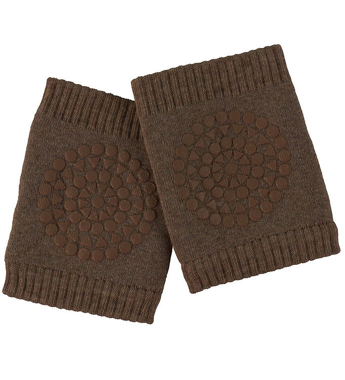 GoBabyGo Knæbeskyttere - Strik - Chocolate GoBabyGo Knæbeskyttere - Strik - Chocolate
