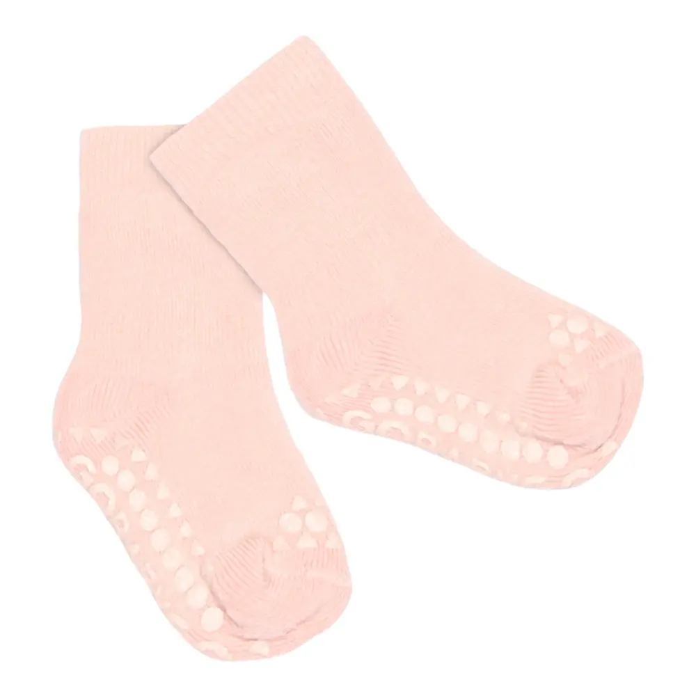 GoBabyGo Skridsikre Strømper Terry Bomuld - Soft Pink - 17/19 GoBabyGo Skridsikre Strømper Terry Bomuld - Soft Pink - 17/19