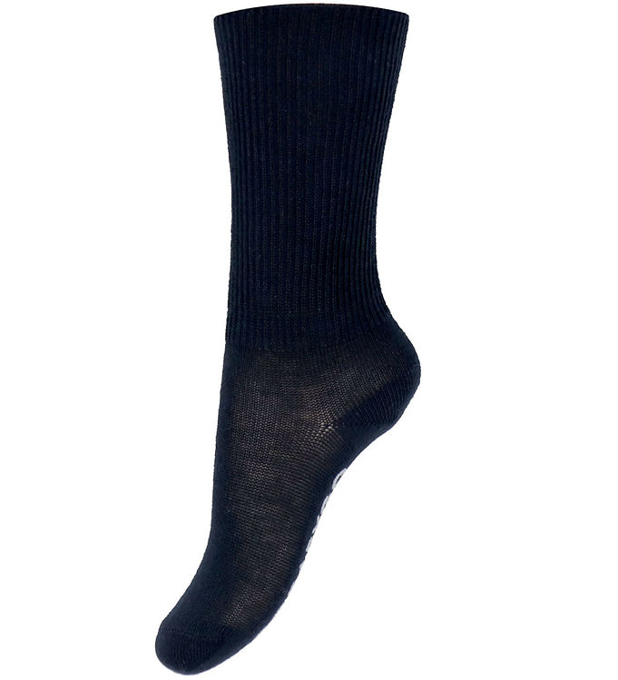GoBabyGo Strømper - Non-Slip Socks - Navy Blue GoBabyGo Strømper - Non-Slip Socks - Navy Blue