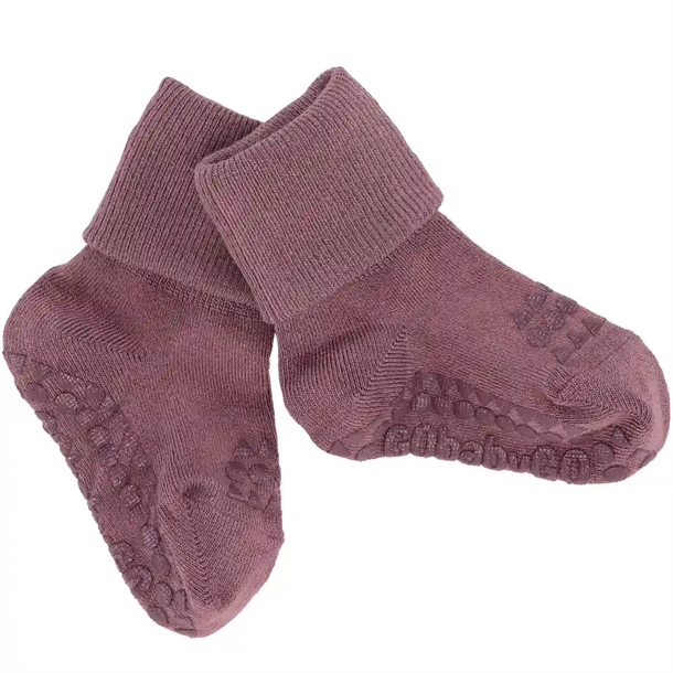 GoBabyGo Strømper - bambus - Misty Plum