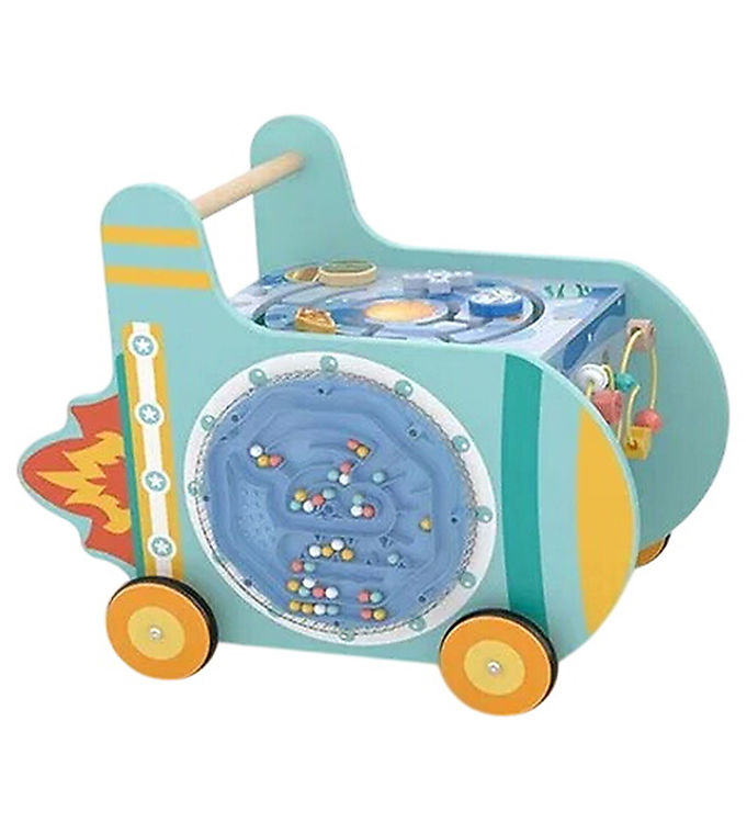 Hape Gåvogn m. Aktivitetslegetøj - Rumraket