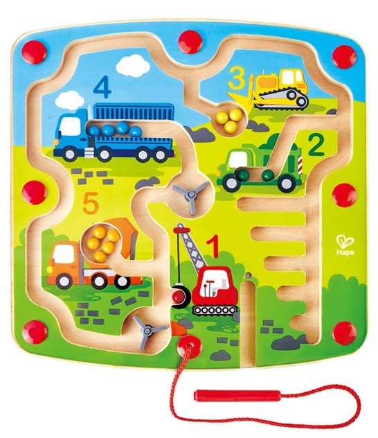 Hape | Magnetisk labyrint - Byggepladsen