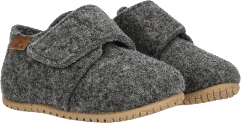 Heiris hjemmesko - Dark Grey Melange - 22