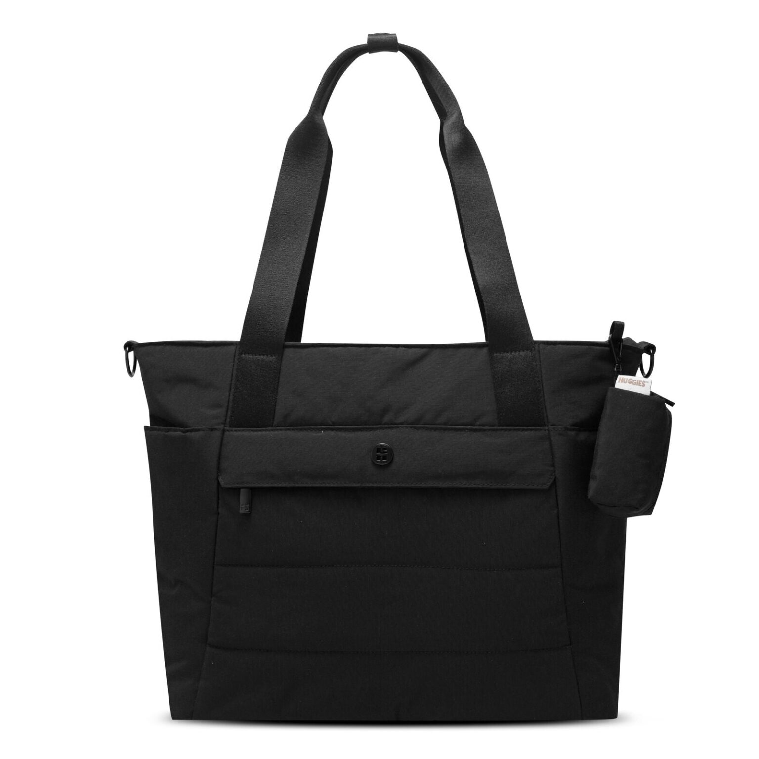 Huggies Tiny Traveler Diaper Tote - Black