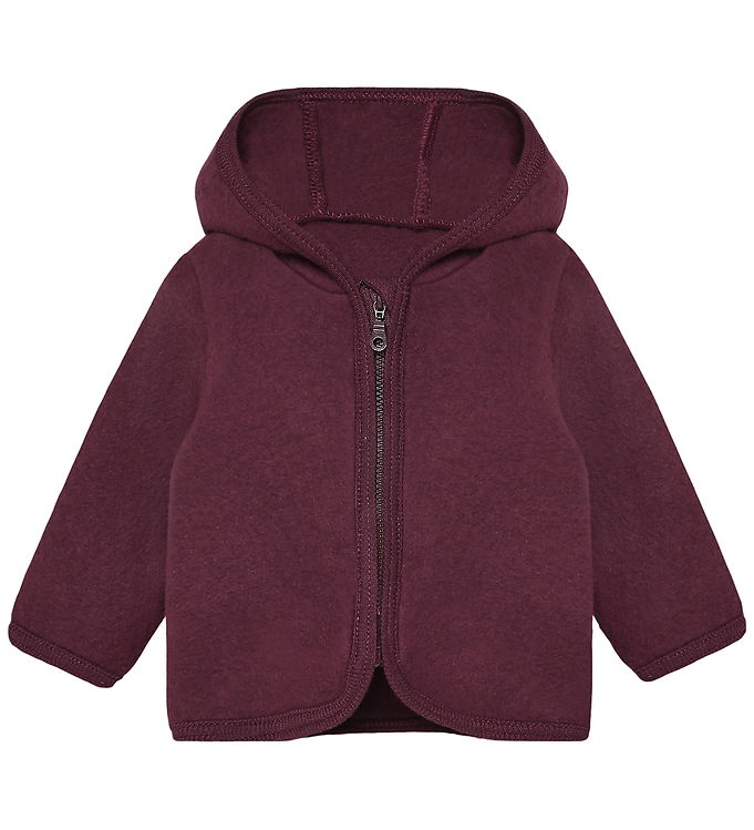 Huttelihut Cardigan - Uldfleece - Port Royale