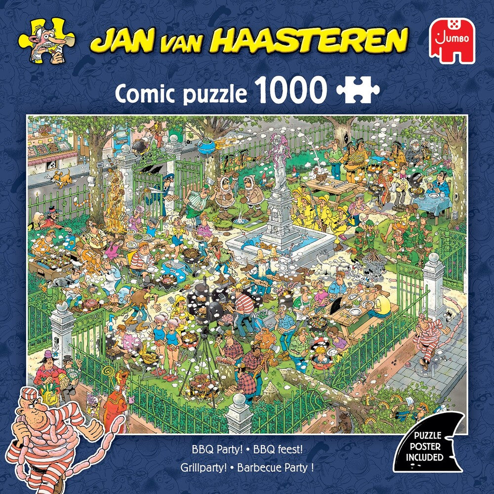 JANVANHAASTEREN BBQ Party! 1000 brikker