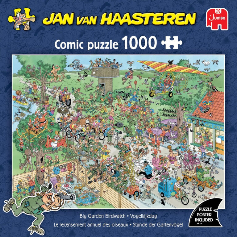 JANVANHAASTEREN Big Garden Birdwatch 1000 brikker