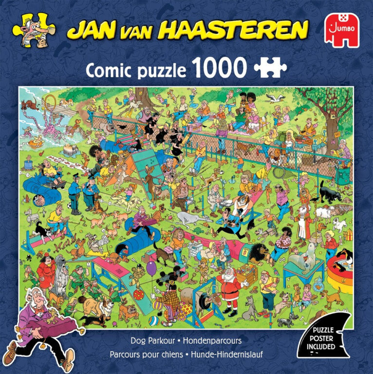 JANVANHAASTEREN Dog Parkour 1000 brikker