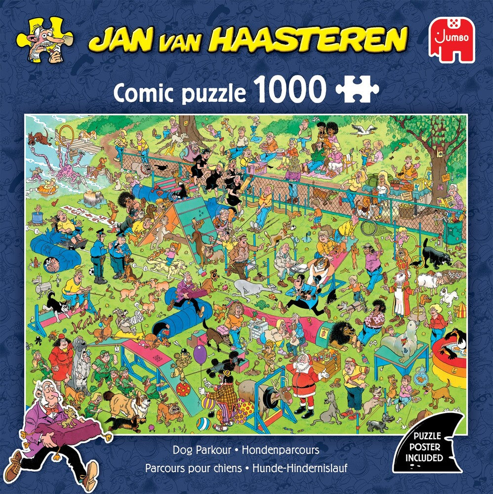 JANVANHAASTEREN Dog Parkour 1000 brikker