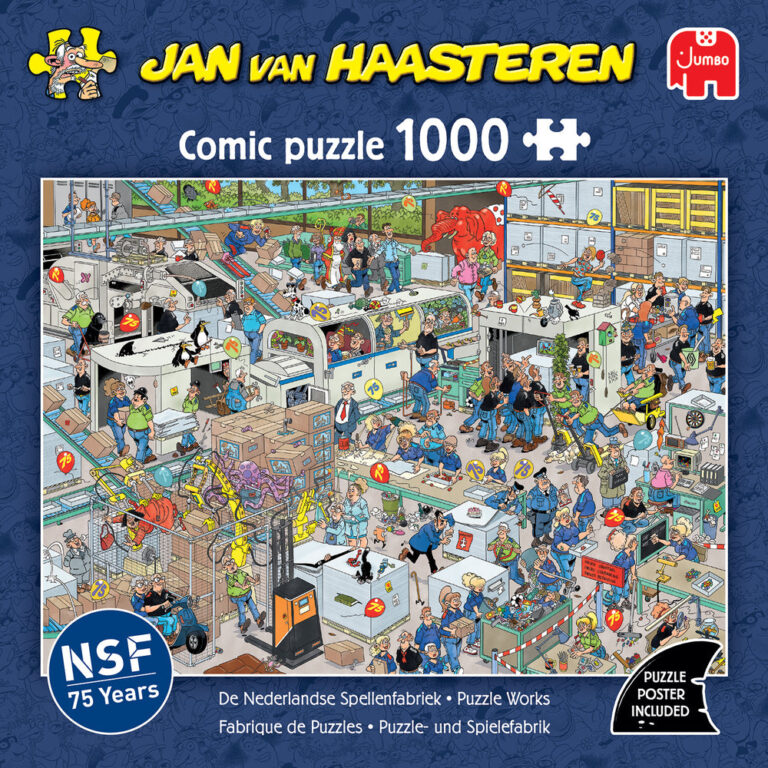 JANVANHAASTEREN Every Piece Counts 1000 brikker