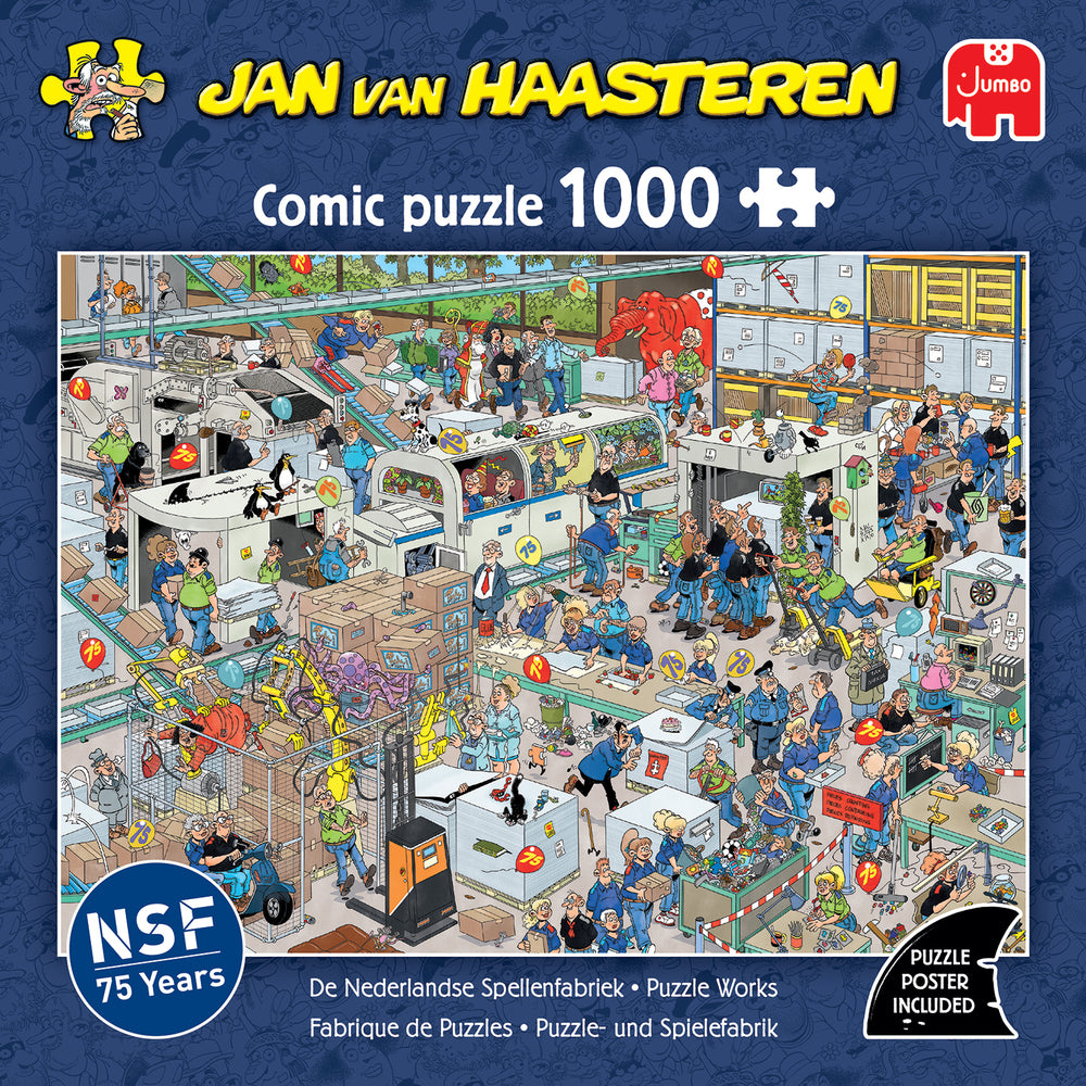 JANVANHAASTEREN Every Piece Counts 1000 brikker