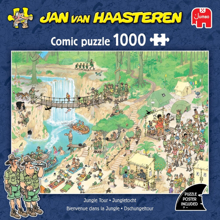 JANVANHAASTEREN Jungle Tour 1000 brikker