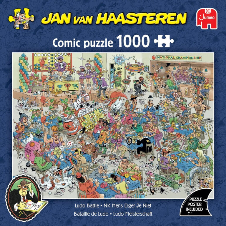 JANVANHAASTEREN Ludo Battle 1000 brikker