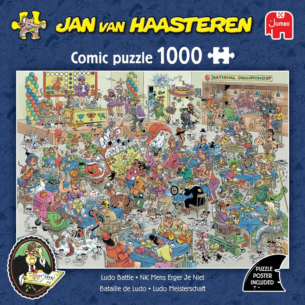 JANVANHAASTEREN Ludo Battle 1000 brikker