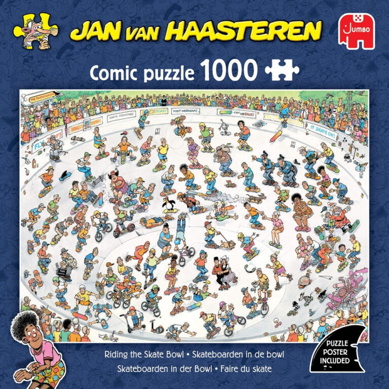 JANVANHAASTEREN Riding the Skate Bowl 1000 brikker