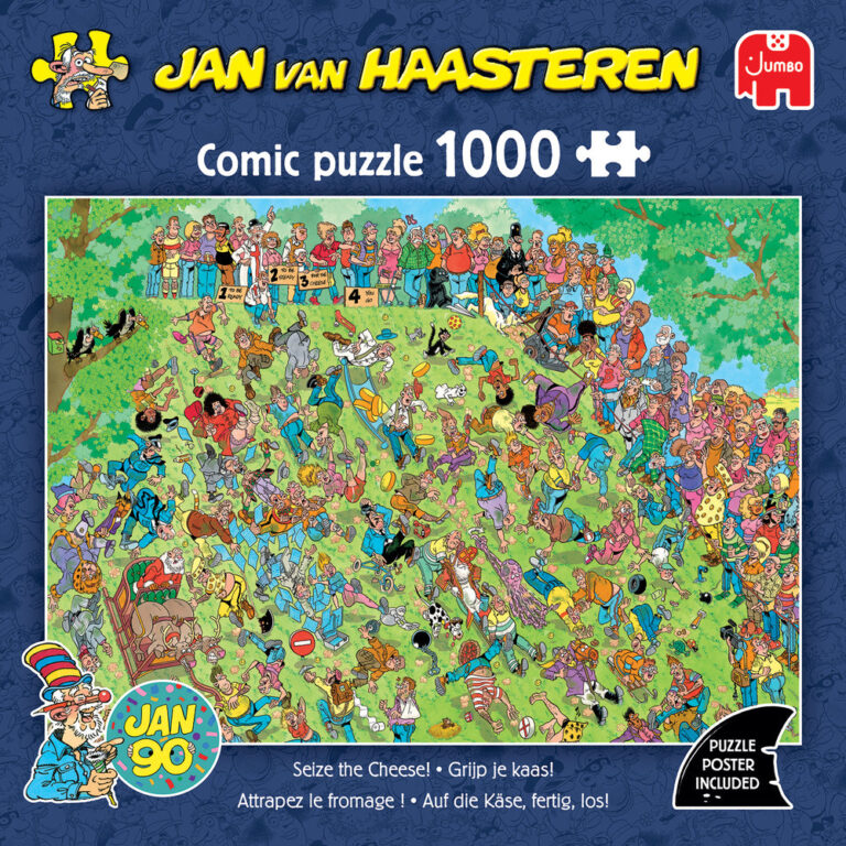 JANVANHAASTEREN Seize the Cheese! 1000 brikker