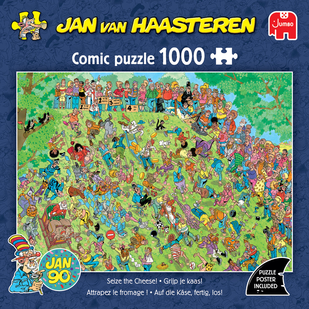 JANVANHAASTEREN Seize the Cheese! 1000 brikker