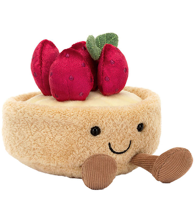 Jellycat Bamse - 11x10 cm - Amuseables Fleurette Tarte Aux Frais