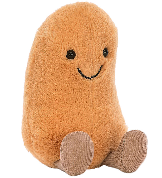 Jellycat Bamse - 13x6 cm - Amuseable Bønne Jellycat Bamse - 13x6 cm - Amuseable Bønne