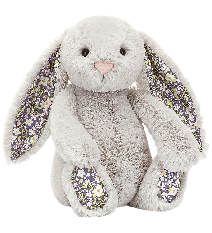 Jellycat Bamse - 31x12 cm - Blossom Silver Bunny 'Bloom' Origina
