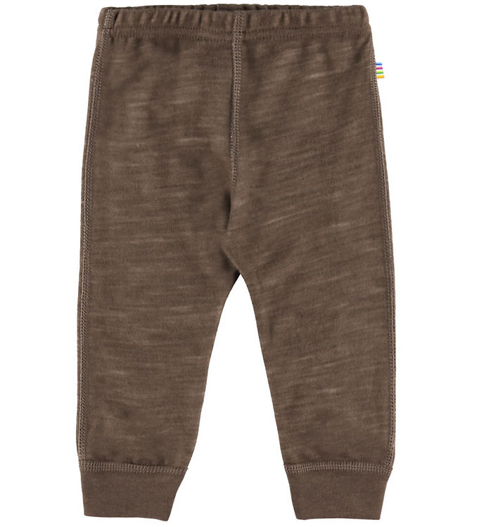 Joha Legging - Uld/Viskose - Mørkebrun