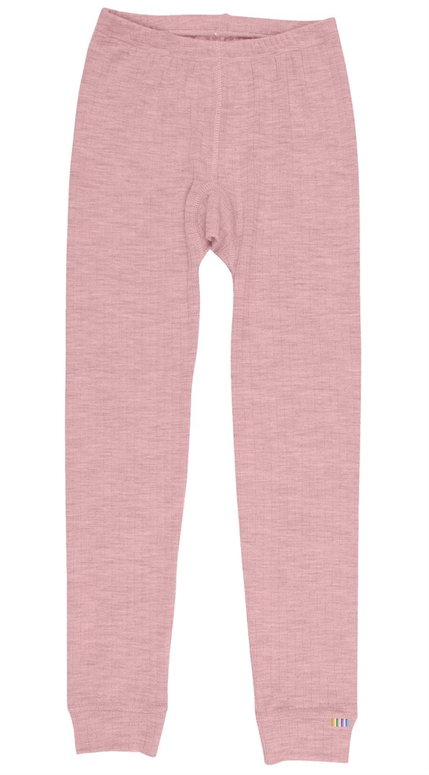 Joha Leggings Uld Rib Old Rose Joha Leggings Uld Rib Old Rose