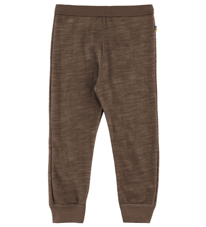 Joha Leggings - Uld/Viskose - Mørkebrun