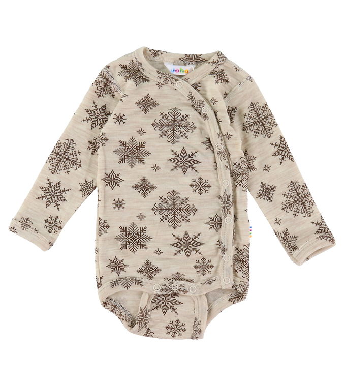 Joha Slå-om Body l/æ - Uld - Beige