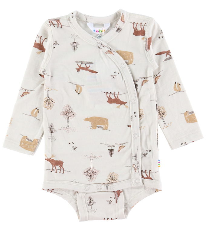 Joha Slå-om Body l/æ - Uld - Lys Beige Joha Slå-om Body l/æ - Uld - Lys Beige