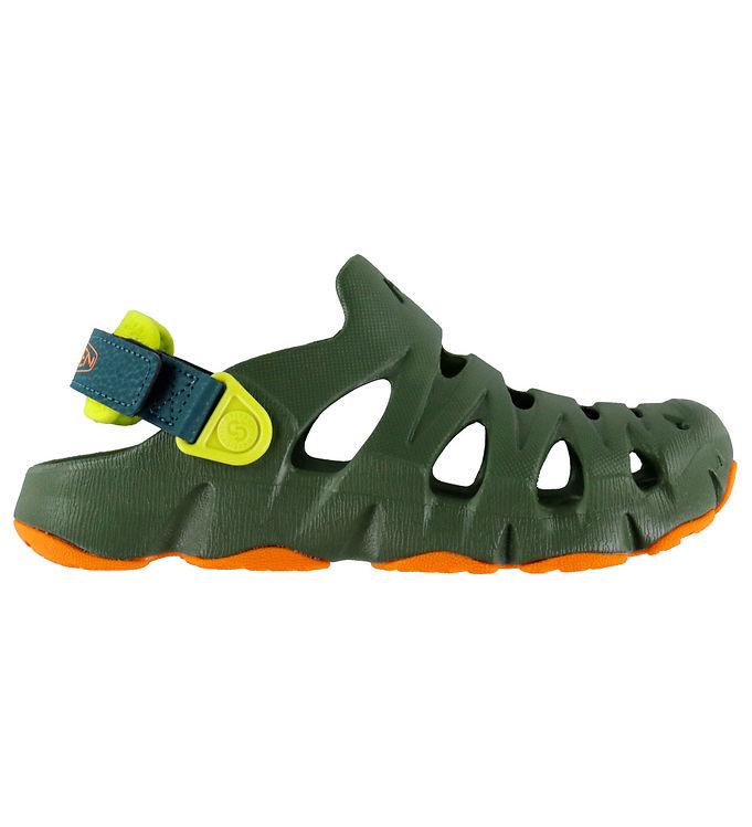 KEEN Sandaler - Hyperflt - Bronze Green/Orange Peel