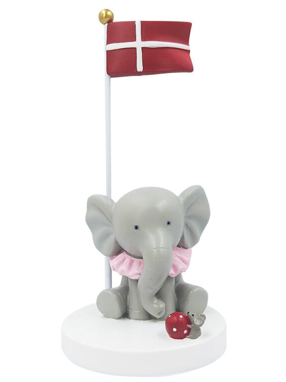 Kids By Friis Bordflag, Elefant Med Mus og Bold