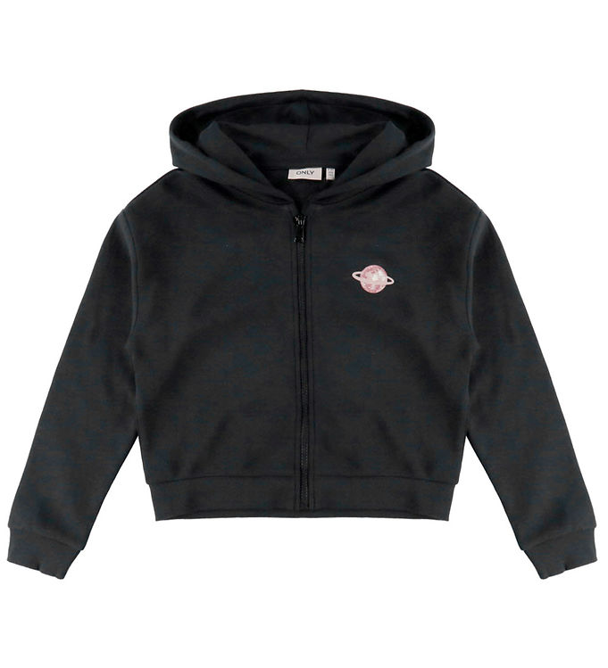 Kids Only Cardigan - KogRita - Black/Disco/Rose Wine