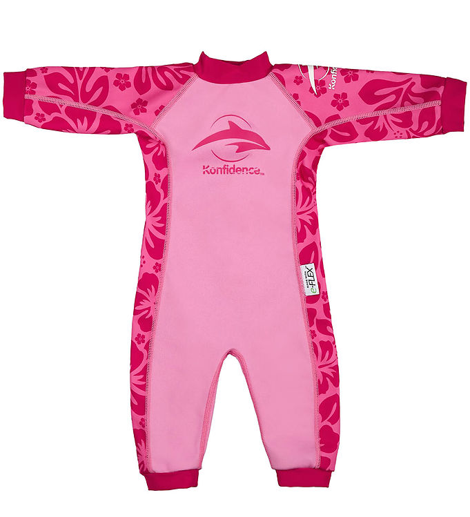 Konfidence Badeheldragt - Splashy - UV50+ - Pink Konfidence Badeheldragt - Splashy - UV50+ - Pink