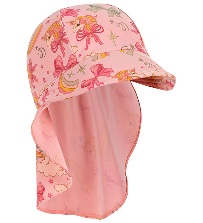 Konges Sløjd Badehat - UV50+ - Manuca Frill - Rainbow Bow