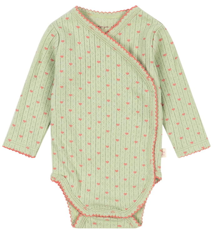 Konges Sløjd Slå-om Body l/æ - Hulmønster - Minnie - Coeur Lint