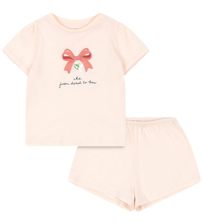 Konges Sløjd Sommersæt - T-shirt/Shorts - Famo - Creole Pink