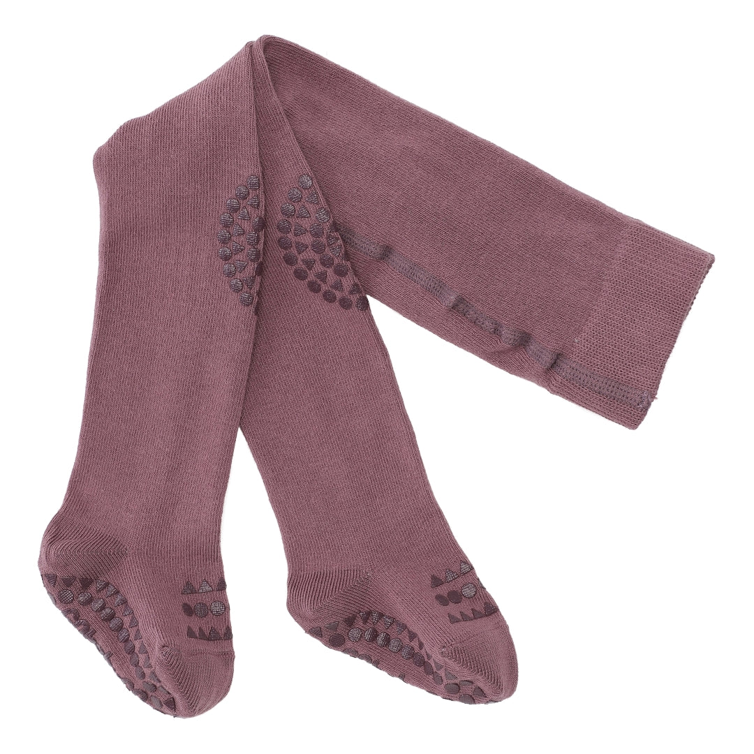 Kravle Strømpebukser - Misty Plum - 12-18 Mdr Kravle Strømpebukser - Misty Plum - 12-18 Mdr