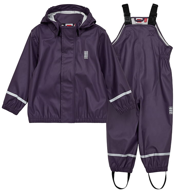 LEGOÂ® Wear Regntøj m. Seler - LWJivan 200 - Lilla