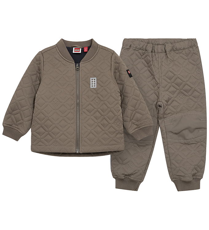 LEGOÂ® Wear Termotøj m. Fleece - Quiltet - LWSaku 612 - Brun
