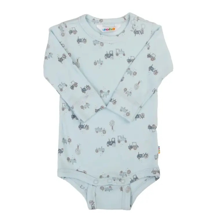 Langærmet Body - Light blue - 50