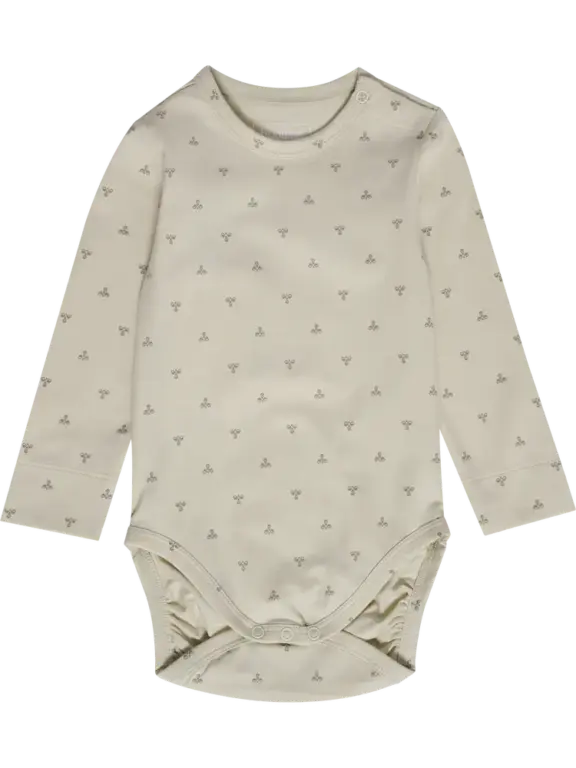 Langærmet Body - Silver Birch - 68