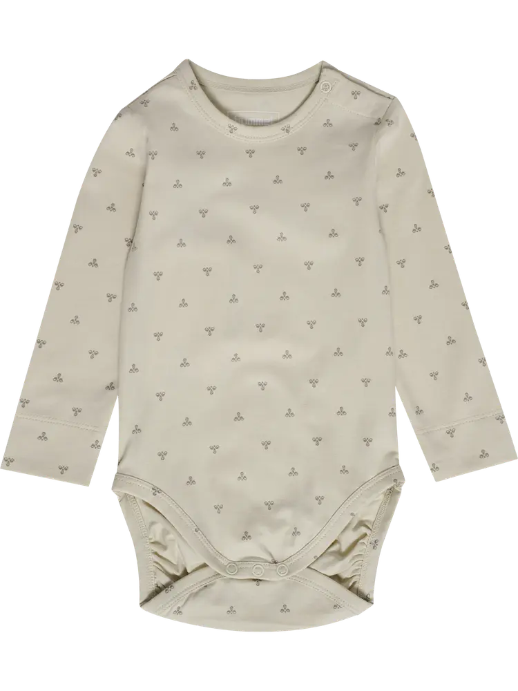 Langærmet Body - Silver Birch - 68