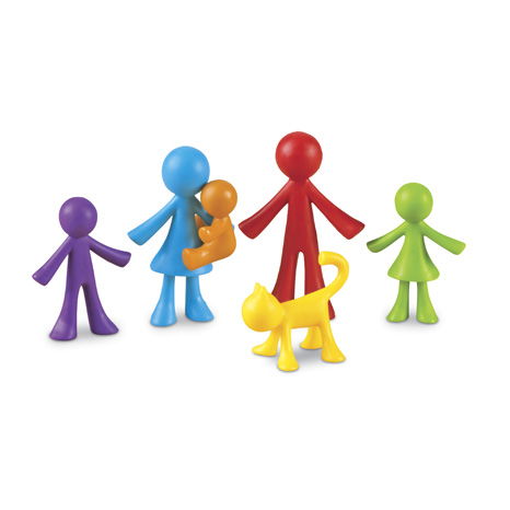 Learning Resources | Min familie - 72 figurer