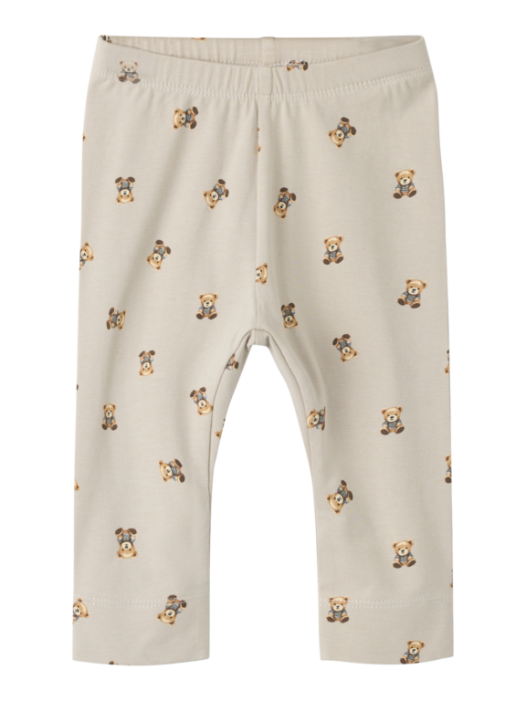 Legging Med Bamser, Str. 50-92 - 86 Legging Med Bamser, Str. 50-92 - 86