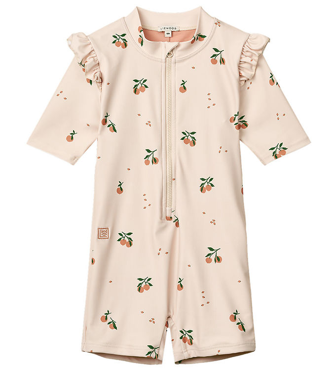Liewood Badeheldragt - UV40+ - Amel - Peach/Sea Shell